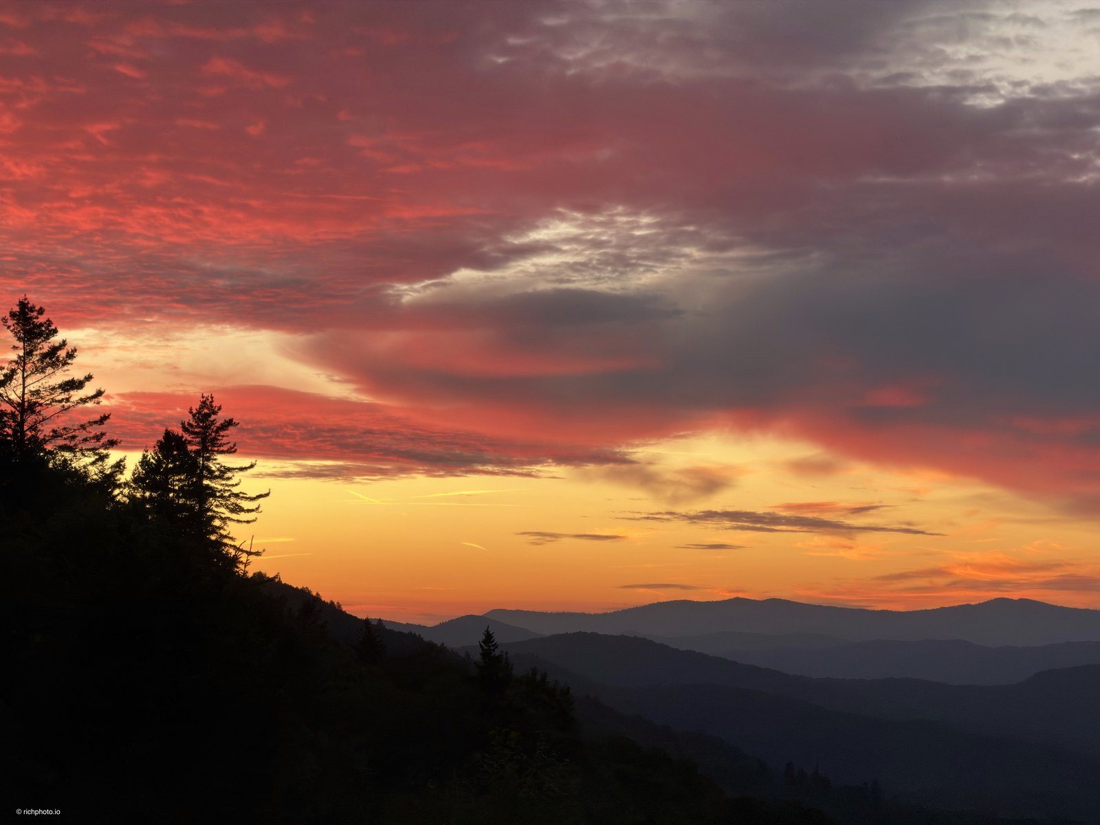 Fire on the Ridges, Great Smoky Mountains National Park