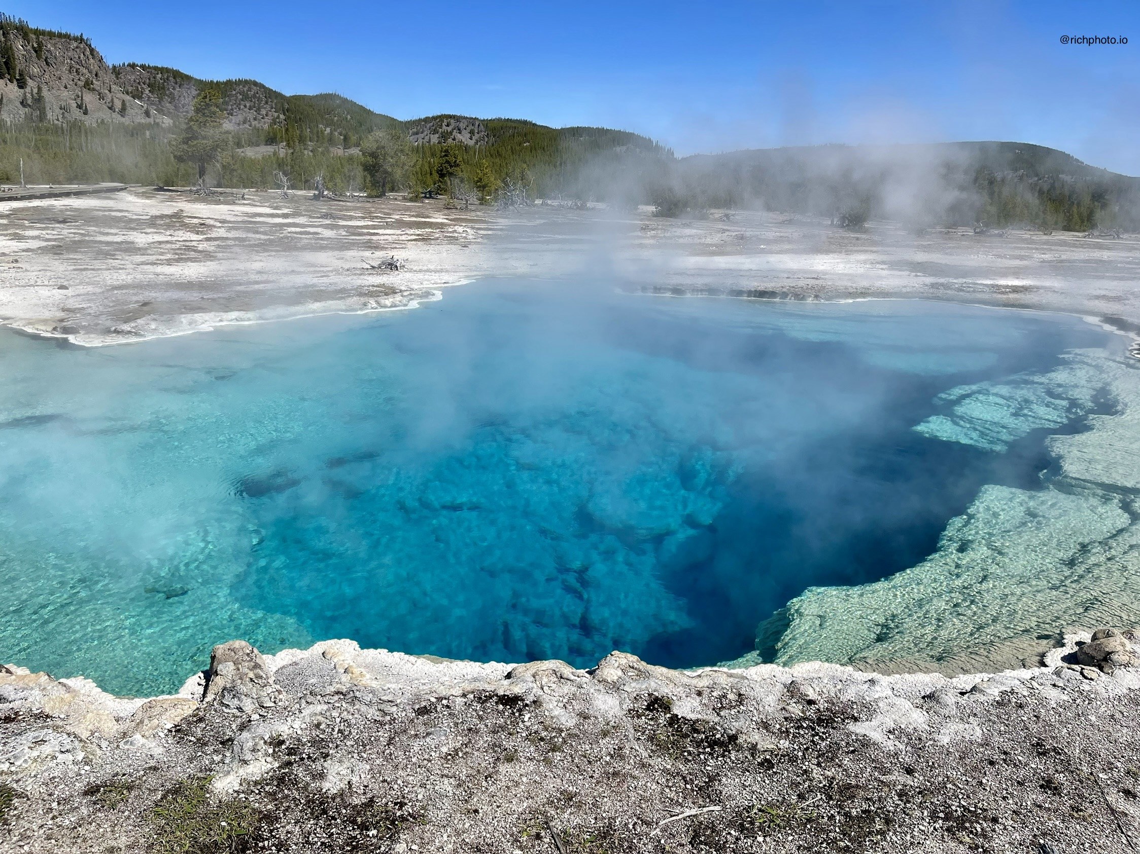 The Blue Bowl, Yellowstone National Park